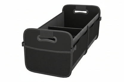 70L Collapsible Trunk Organizer with 11 Pockets - SUV/Truck Storage (Black)