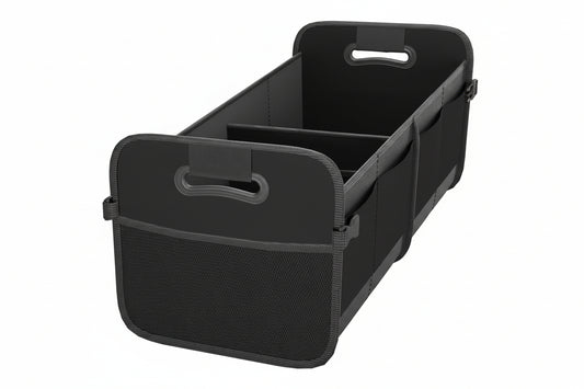 70L Collapsible Trunk Organizer with 11 Pockets - SUV/Truck Storage (Black)