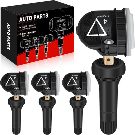 4-PCS Pre-Programmed 433MHz TPMS for 2016-2022 GM Models (Silverado/Malibu/Acadia/CT6) - Replaces 13598773