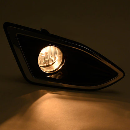 Ford Edge Fog Light Kit with Bezel, Clear Lens