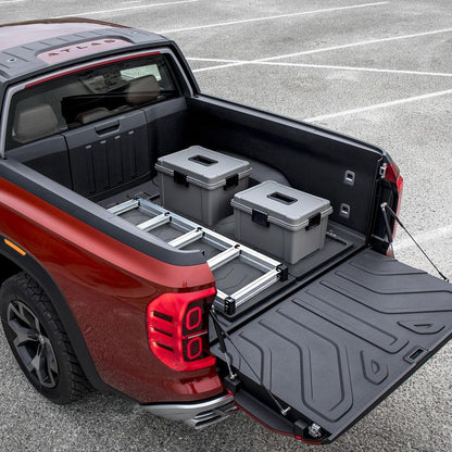 Heavy Duty Slide-Out Truck Bed Tray - Fits 5.5'+ Beds for Easy Cargo Access