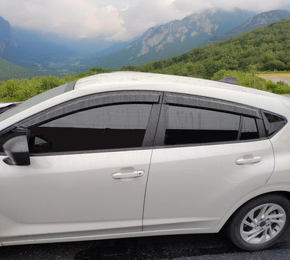 Chrysler Town & Country Dark Smoke Window Visors