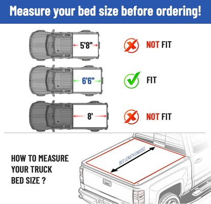 Black Ribbed Bed Rail Caps (2-PCS) for 1999-2006 Chevy/GMC 1500/2500/3500 Classic w/Stake Holes - 6.5' Bed
