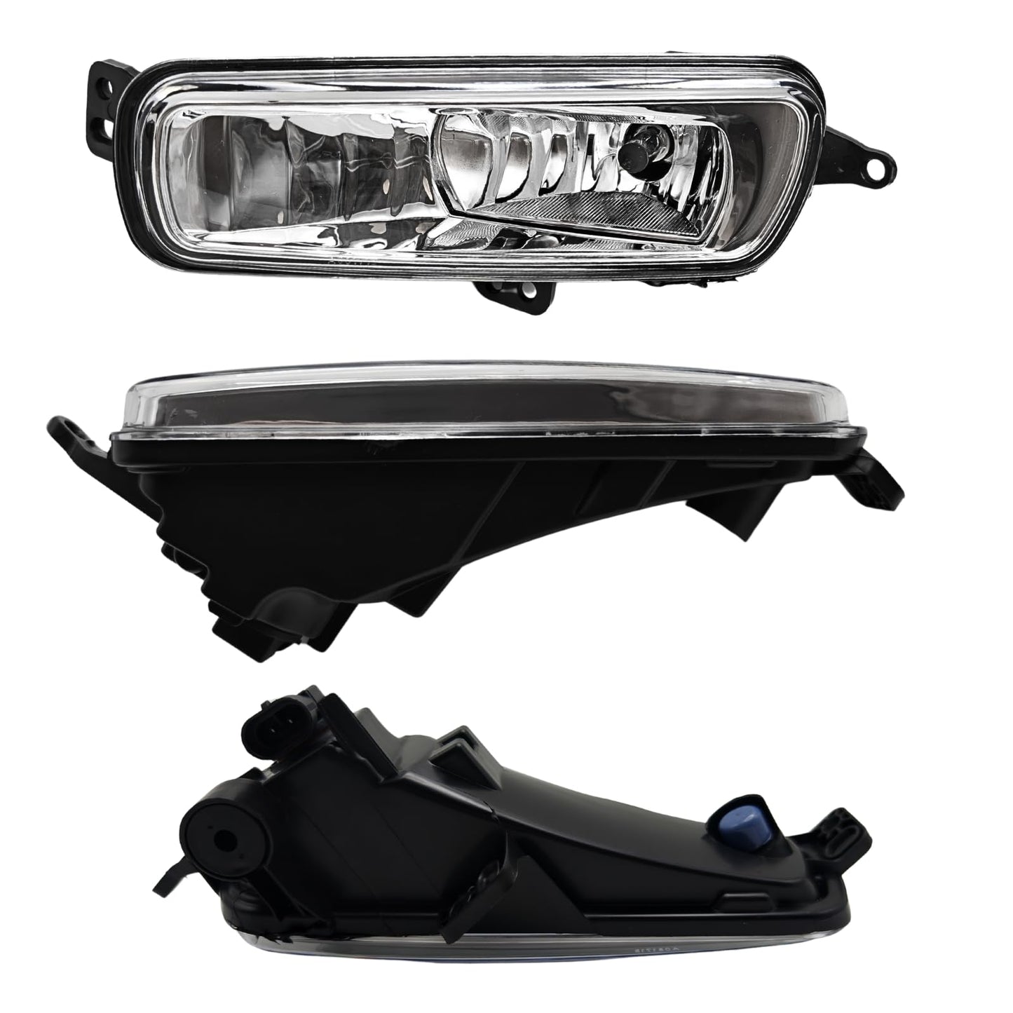 Ford Transit Bumper Fog Lights with Wiring, Clear Lens