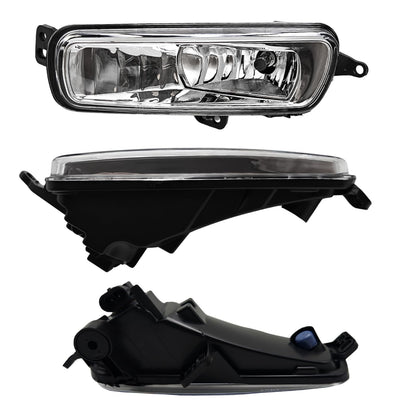Ford Transit Bumper Fog Lights with Wiring, Clear Lens