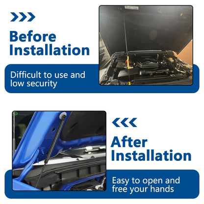 Front Hood Lift Supports for Ford Bronco 2021-2026