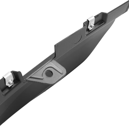 KUAFU Front Bumper Valance Compatible with 2015 2016 2017 Ford F150 F-150 Replacement for FO1095267C, FO1095267, FL3Z17626AA Air Dam Deflector Lower Valance Black