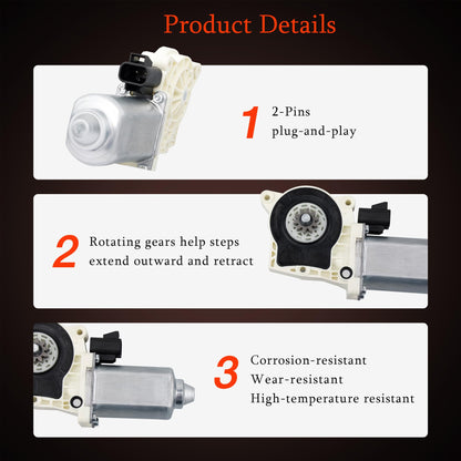 Electric Running Board Motor Kit, GM/Dodge/Hummer Compatible