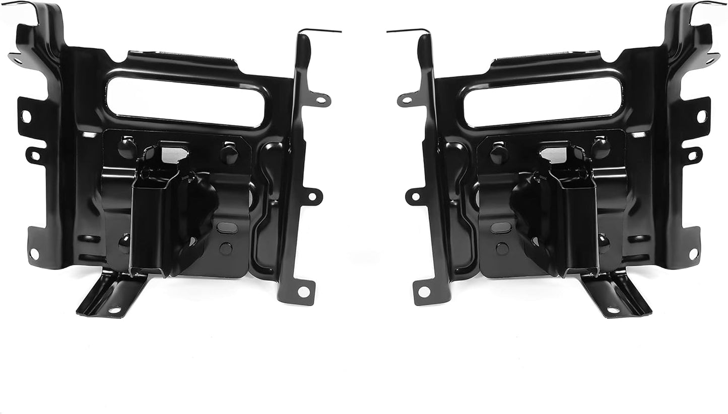 Front Bumper Bracket (Left & Right) for 2013-2024 Ram 1500/Classic - Black Steel, Replaces 68232485AA