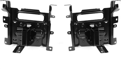 Front Bumper Bracket (Left & Right) for 2013-2024 Ram 1500/Classic - Black Steel, Replaces 68232485AA