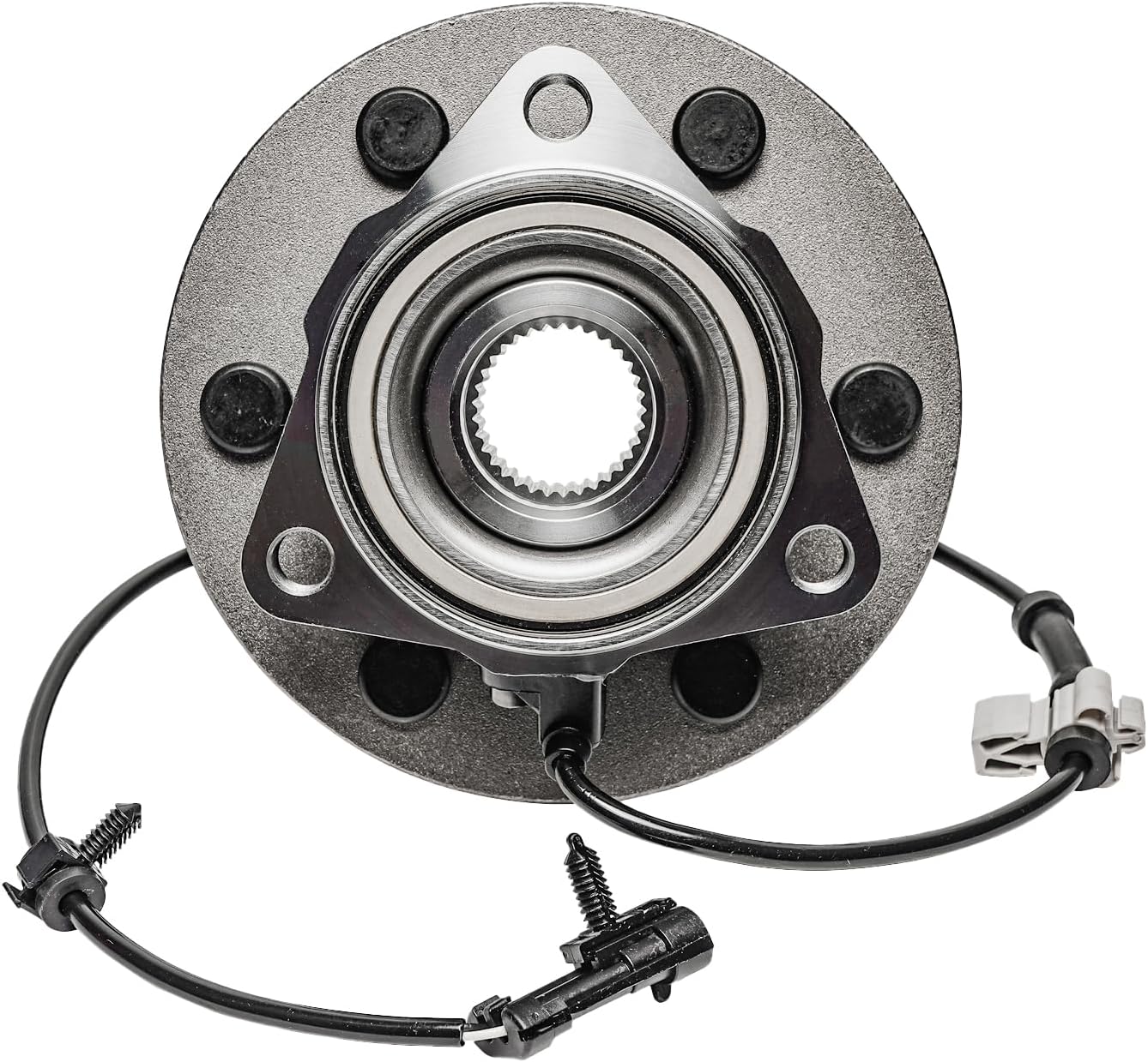 Front Wheel Hub Pair for 4WD Chevy/GMC 1500 & Full-Size SUVs - Bearing Assembly Set