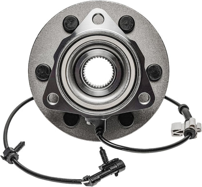 Front Wheel Hub Pair for 4WD Chevy/GMC 1500 & Full-Size SUVs - Bearing Assembly Set