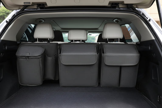 Deluxe Trunk & Backseat Organizer with Detachable Cooler for SUVs/RVs (Patent Pending)