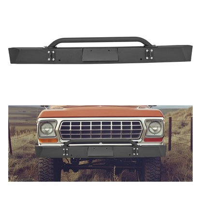 Steel Front Bumper with Plate Holder & Bull Bar