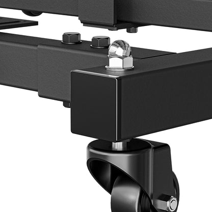 Door Storage Hanger Rack with Dust Cover for 1987-2026 Jeep Wrangler & Gladiator (Black)