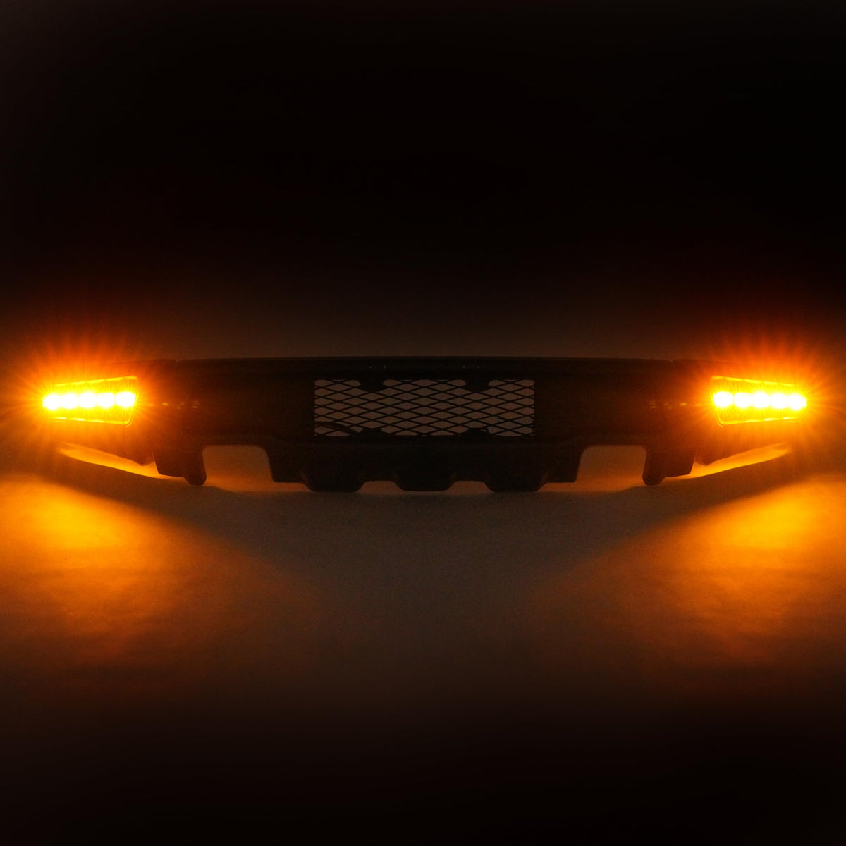 F150 Front Bumper with LED Fog Lights, Crew/Extended Cab