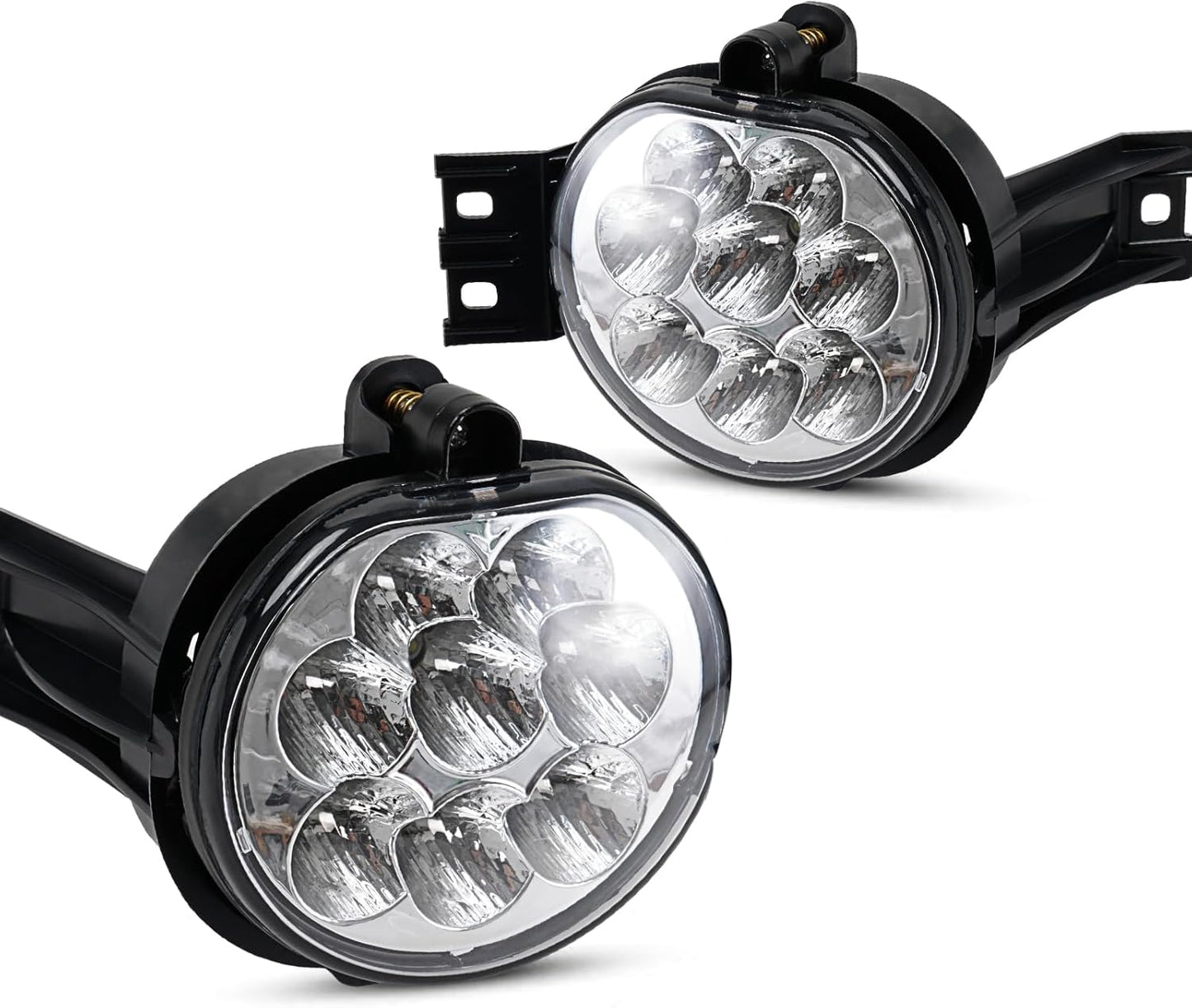 2-PCS LED Fog Lights for 2002-2008 Ram 1500, 2003-2009 Durango & 2004-2006 Ram 2500/3500