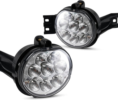 2-PCS LED Fog Lights for 2002-2008 Ram 1500, 2003-2009 Durango & 2004-2006 Ram 2500/3500