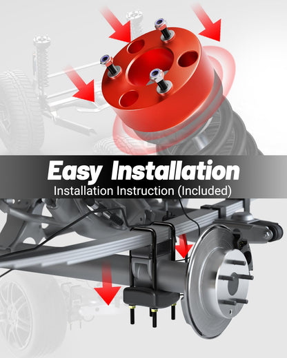 Ford F150 2WD/4WD 3" Front 2" Rear Leveling Lift Kit