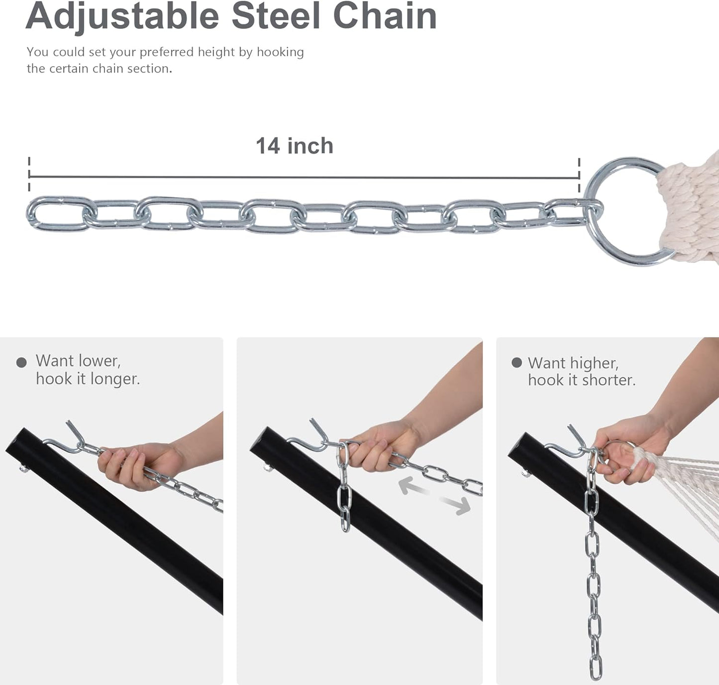 Double Outdoor Portable Hammock with Stand - OHMU