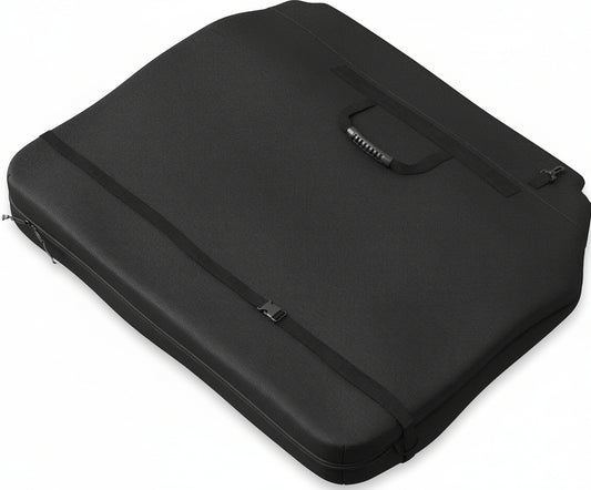 Wrangler Hard Top Freedom Panel Storage Bag,Hardtop Roof Panel Storage Case for Jeep Wrangler JK JL 2/4Dr 2007-2024,Dual Compartment Bag with Soft Inner Flaps