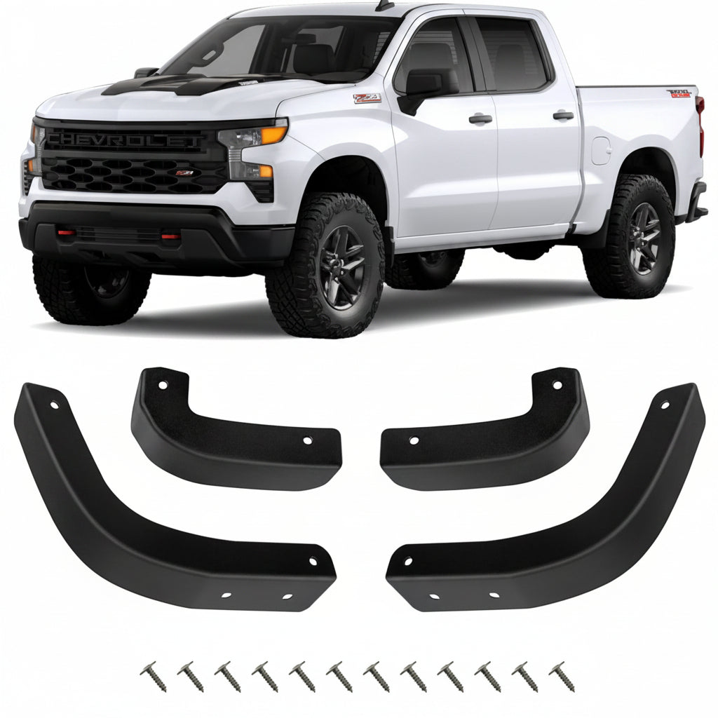 Mud Flap Delete Kit for 2019-2025 Chevy Silverado 1500