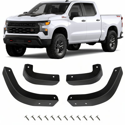Mud Flap Delete Kit for 2019-2025 Chevy Silverado 1500