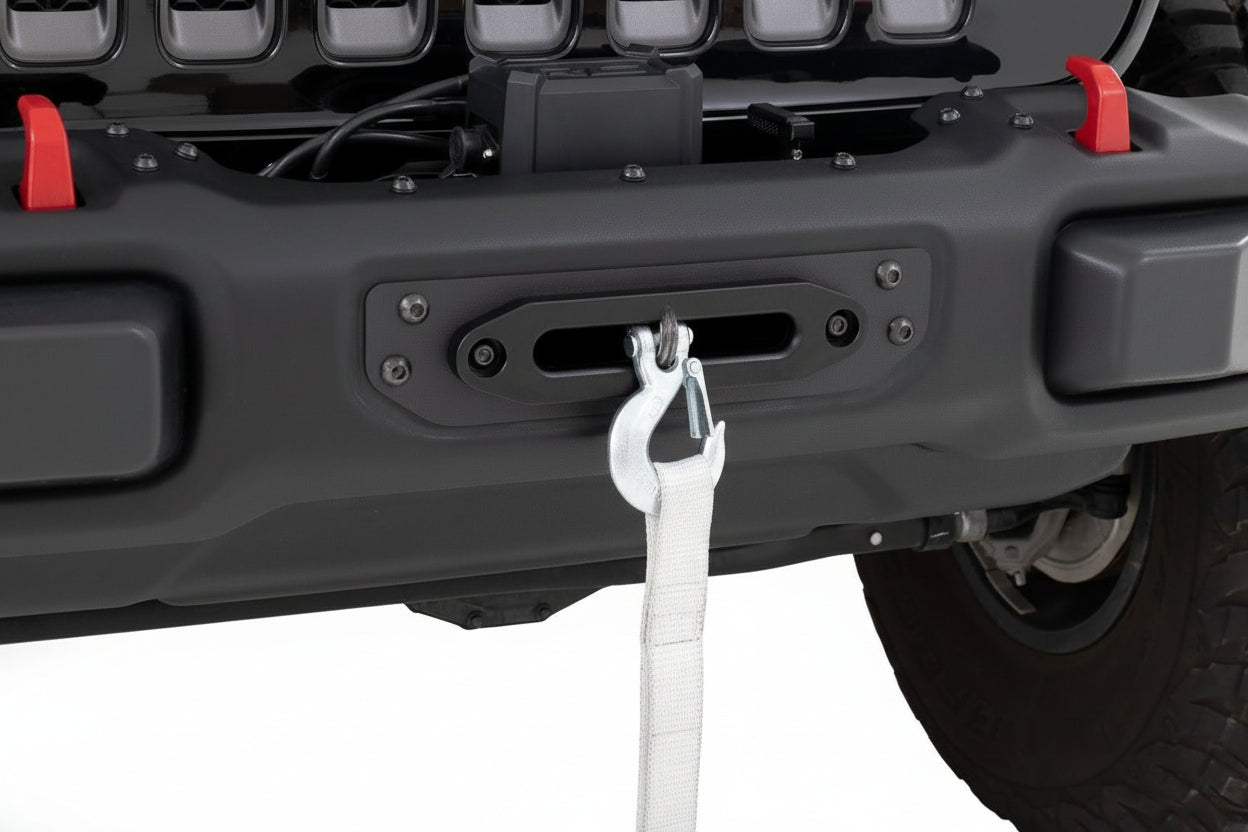 Winch Mounting Plate for 2018-2024 Jeep Wrangler JL