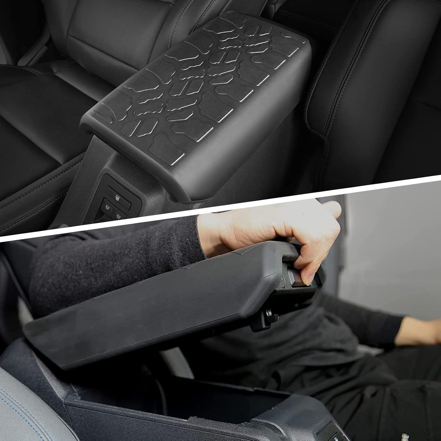 Waterproof TPE Armrest Cover for 2021-2024 Ford Bronco - Pet Scratch Protection
