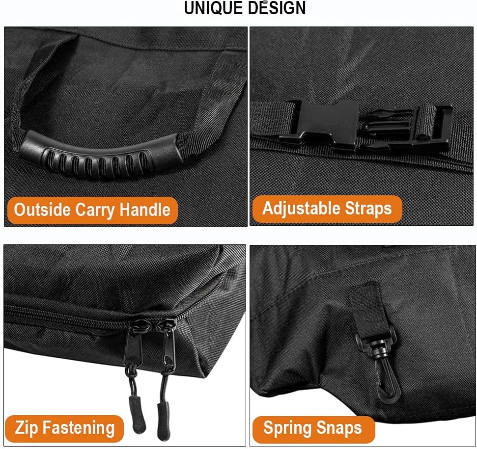 Hard Top Freedom Top Panels Storage Bag for All 2007-2025 Jeep Wrangler JK JKU JL JLU Sports Sahara Freedom Rubicon Unlimited Gladiator JT 2 and 4 Doors