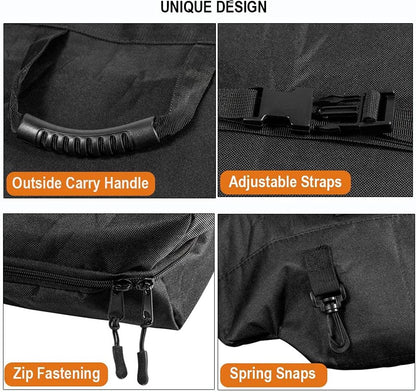 Hard Top Freedom Top Panels Storage Bag for All 2007-2025 Jeep Wrangler JK JKU JL JLU Sports Sahara Freedom Rubicon Unlimited Gladiator JT 2 and 4 Doors