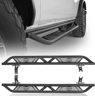 Running Boards Drop Down Side Steps for 4-Door  Ford Bronco 2021 -2024  (Exclude Bronco Sport)
