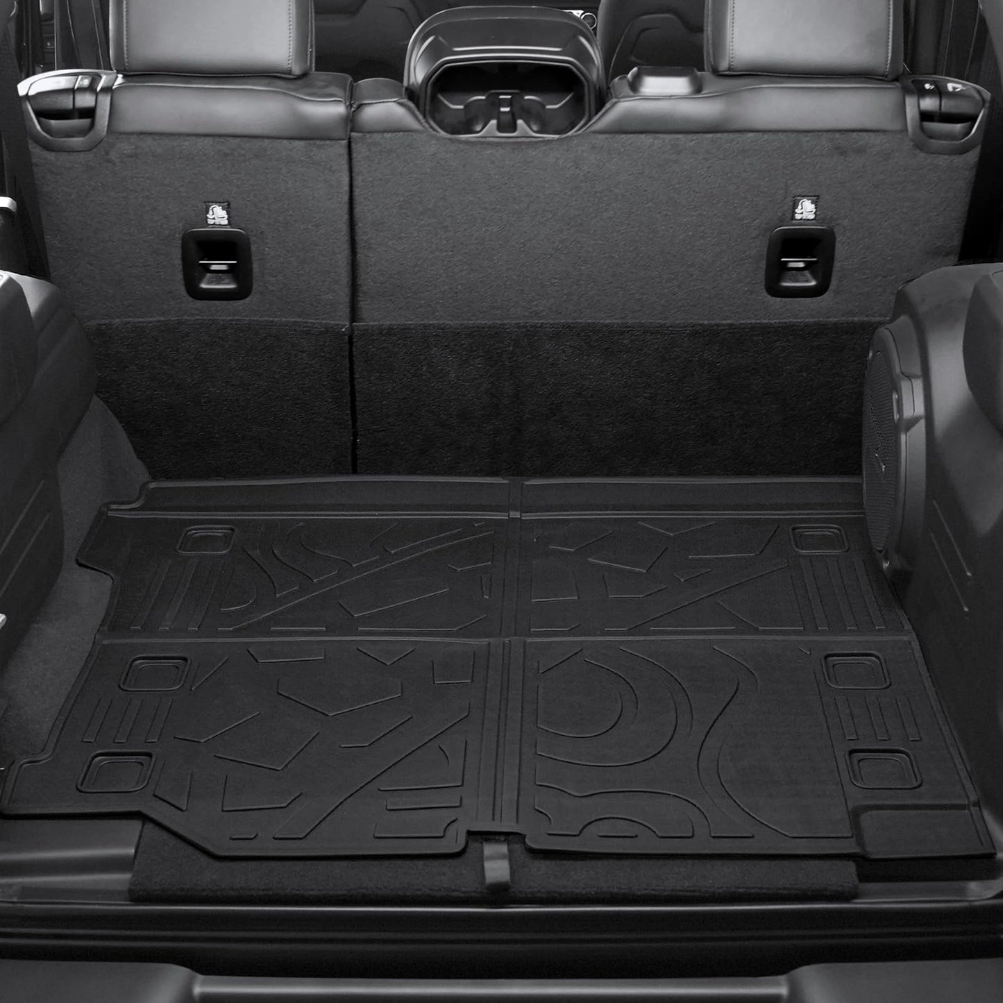 All-Weather TPE Floor Mats, Cargo Liner & Door Sill Guards for 2018-2026 Jeep Wrangler JL 4-Door (Gas)