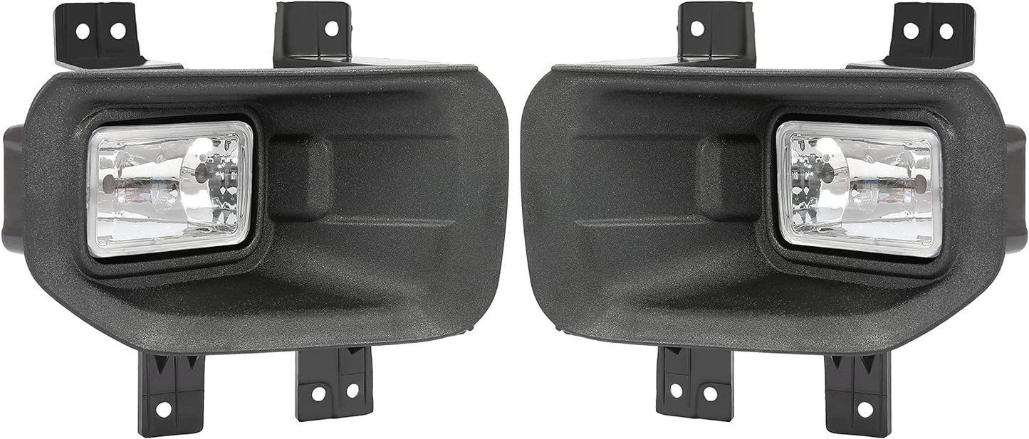 Ford F-150 Front Bumper Fog Lights with Bulbs, Clear Lens