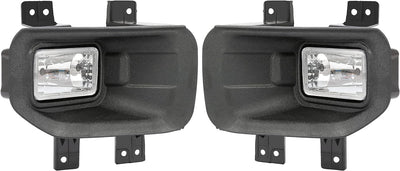 Ford F-150 Front Bumper Fog Lights with Bulbs, Clear Lens