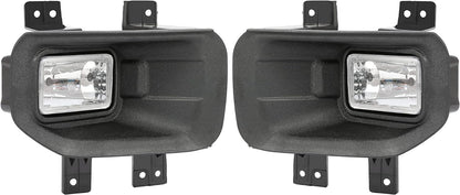 Ford F-150 Front Bumper Fog Lights with Bulbs, Clear Lens