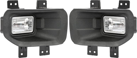 Ford F-150 Front Bumper Fog Lights with Bulbs, Clear Lens