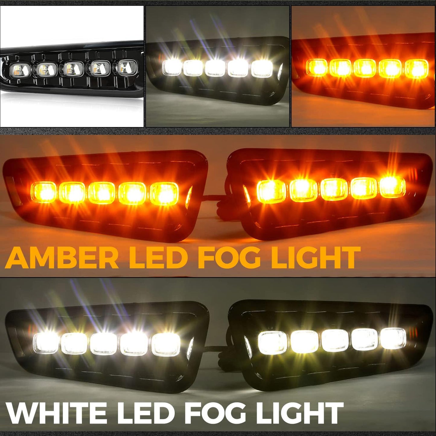 F-150 Raptor LED Fog Light DRL with Turn Signal