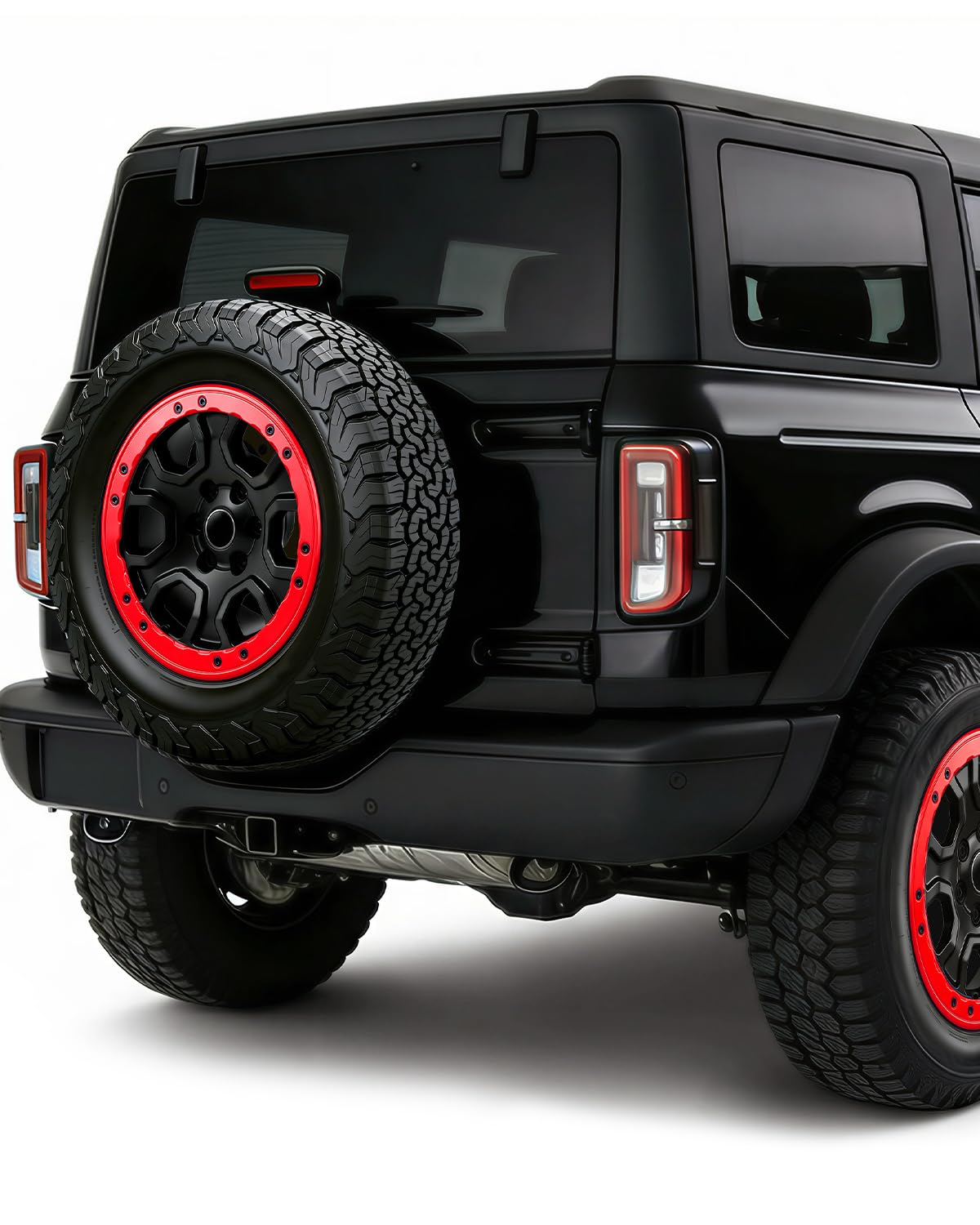 Bead Lock Wheel Trim Rings Fit for 2021-2026 Bronco