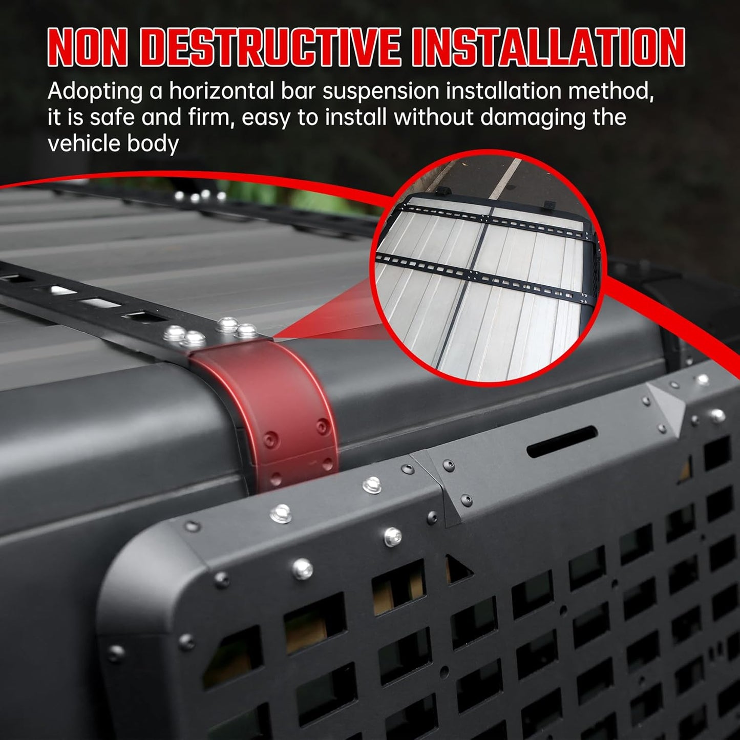for Jeep Wrangler 2007-2018 Rear Window Storage Panel,Window Cargo Shelf 4 Doors Tactical Storage System Multifunctional Flank Kit 2PCS