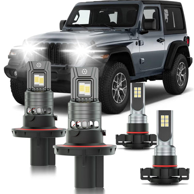 Jeep Wrangler JL/JLU Super Bright Dual Beam Fog Lights