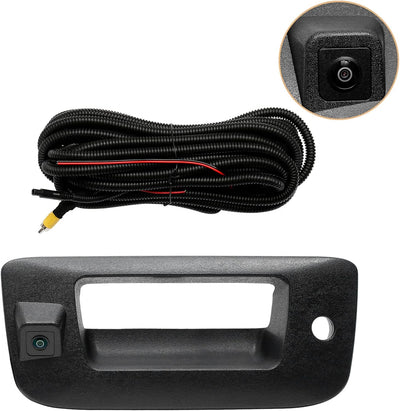 Tailgate Handle Backup Camera for 2007-2014 Chevy/GMC HD/1500 - 170° View, Waterproof