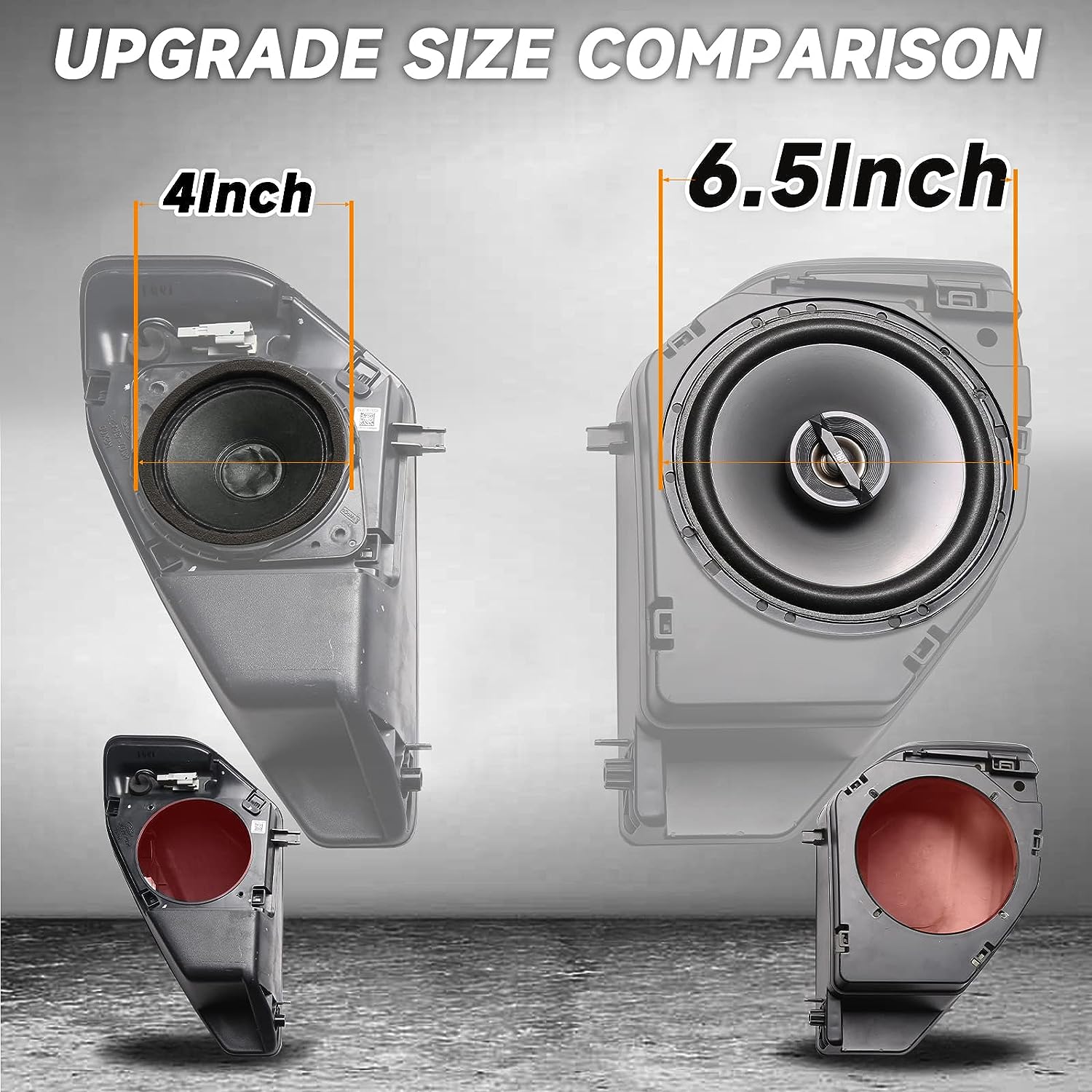Rear Speaker Pods Compatible with Ford Bronco 2021 2022 2023 - OHMU