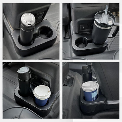 Removable Rear Dual Cup Holder for 2021-2024 Ford Bronco 2/4-Door (Excludes 2025)