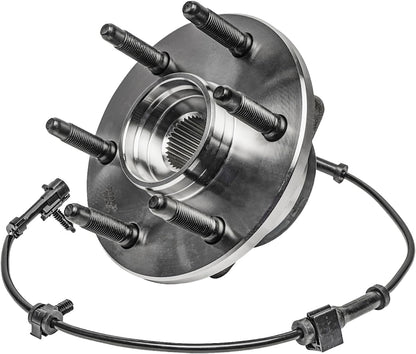 Front Wheel Hub Pair for 4WD Chevy/GMC 1500 & Full-Size SUVs - Bearing Assembly Set