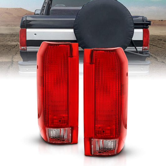 Tail Light Assembly Set for Ford Bronco / F150 F250 F350 Styleside Pickup