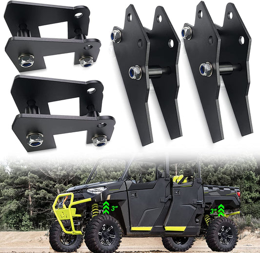 UTV Ranger Lift Kit - 3" Ranger Front & Rear Bracket Lift Kit