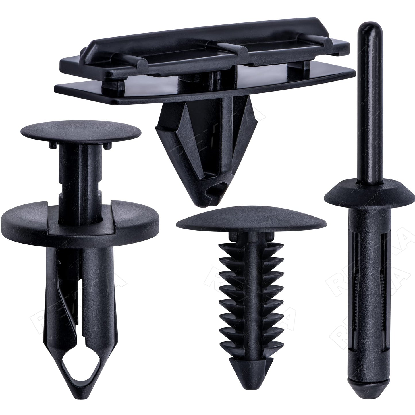 80-Piece Fender Flare Hardware Kit for 2007-2018 Jeep Wrangler JK (OEM Replaces 68039280AA, 6030441, 6506007AA, 6503598)