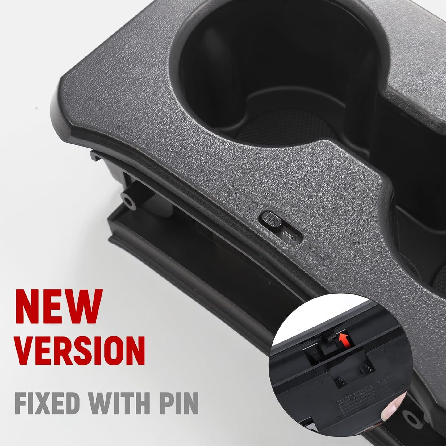 Removable Rear Dual Cup Holder for 2021-2024 Ford Bronco 2/4-Door (Excludes 2025)