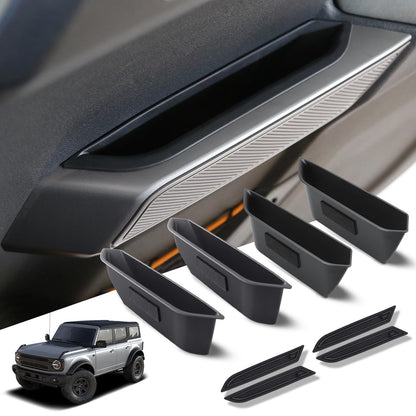 4 Door Handle Storage Box fit for 2021-2026 Ford Bronco